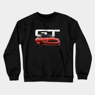 MUSTANG GT GT350 RACE RED Crewneck Sweatshirt